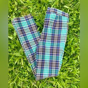 Urban Outfitters Plaid Stretchy Soft Trousers
